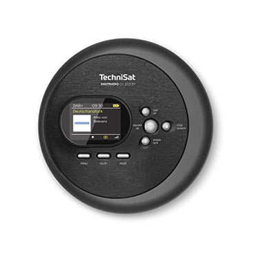 TechniSat DIGITRADIO CD 2GO BT - portabler CD-Player mit 2 Akku (Discman, mit MP3 Resume-Funktion, Bluetooth, ASP, Kopfhörer mit integrierter Antenne, DAB+/UKW Empfang, Equalizer, Favoritenspeicher) im Sale